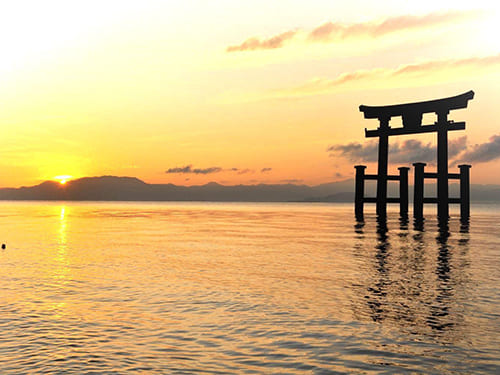 滋賀県の観光名所「琵琶湖」