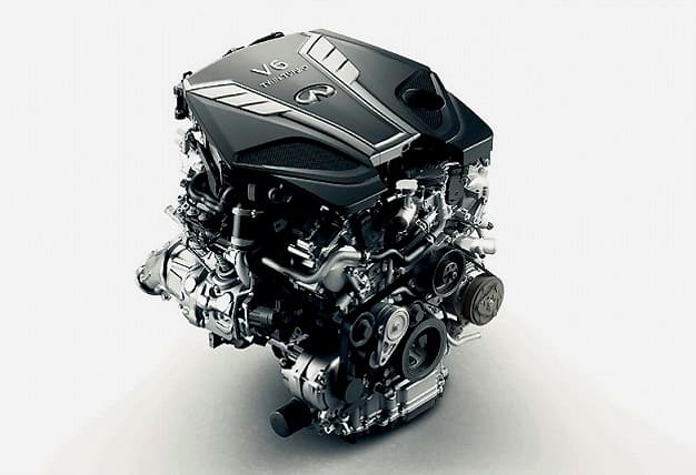 日産いわき工場で製造しているV6エンジン